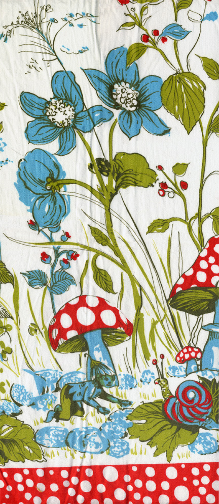 pixie print fabric