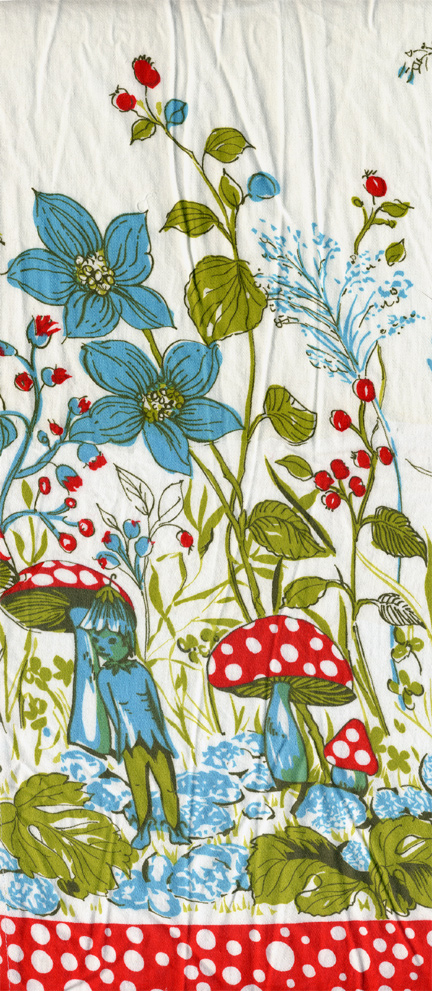 pixie print fabric