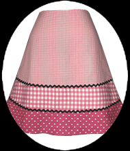 cotton candy skirt