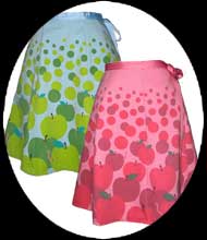 dyed apple pickin' skirt