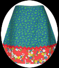 flowering vine skirt