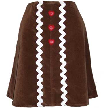 gingerbread skirt