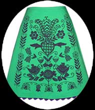 green bukarest skirt