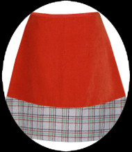 orange crush skirt