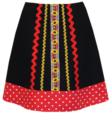 black eyed susan skirt