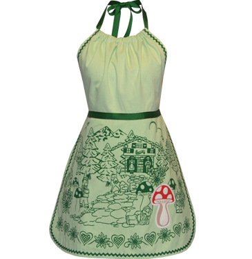 gnome forest apron