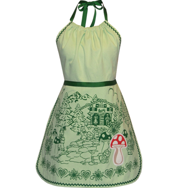 gnome forest apron