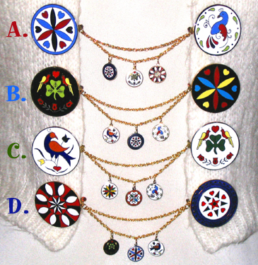 hex sign sweater clips
