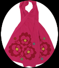 hungarian rose scarf