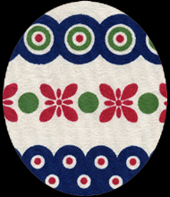 polish pottery detail