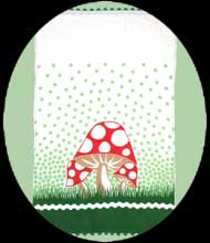 toadstool tea towel